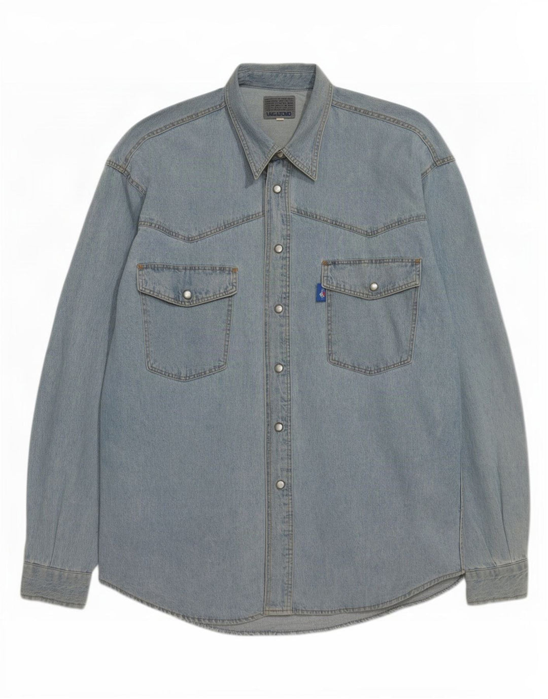 Camicia di jeans da uomo Vagabond Blu medio