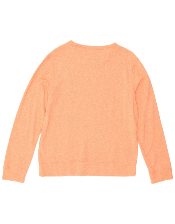 Gant Felpa grafica da uomo Maglione in cotone rosa medio