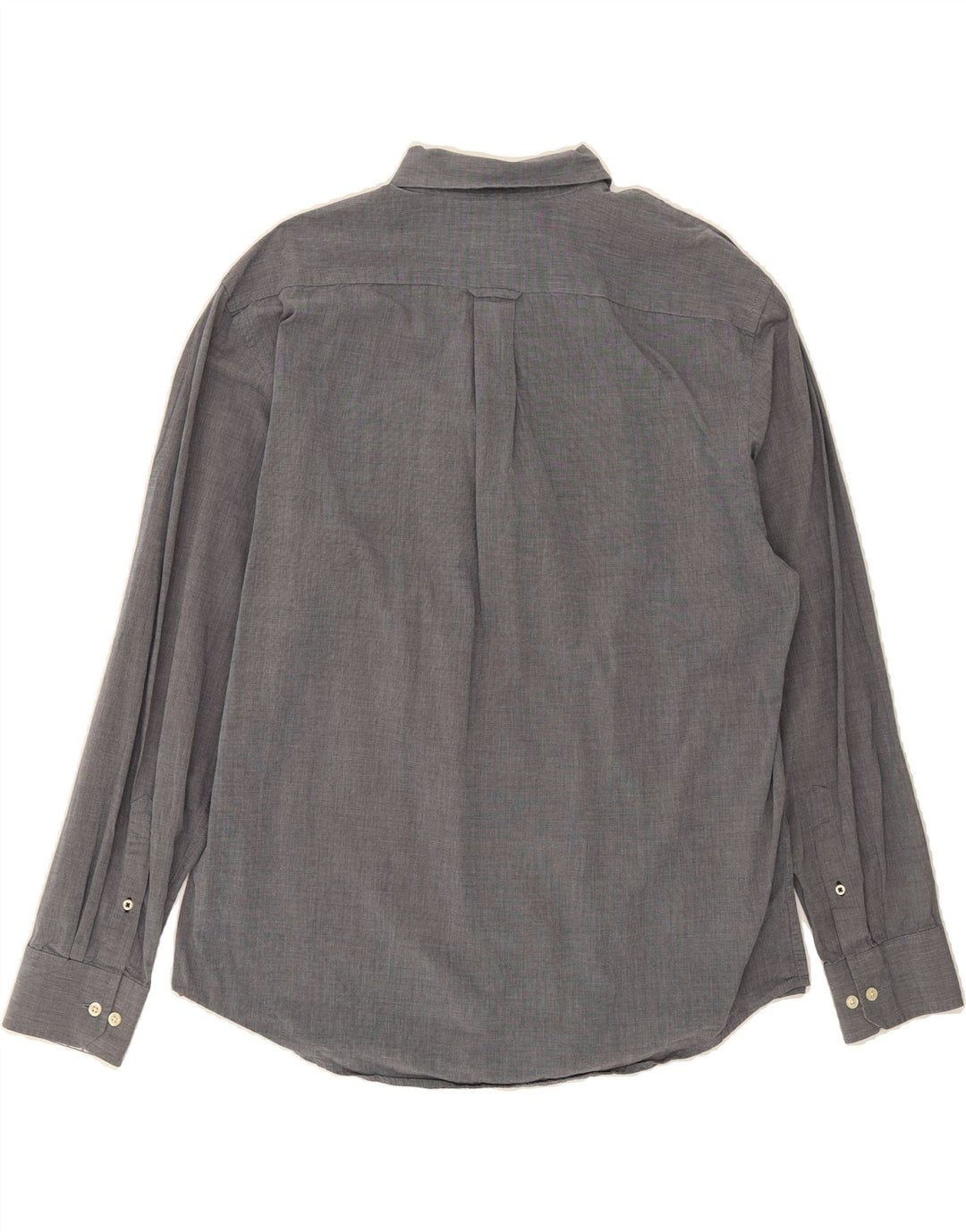 IZOD Mens Shirt Large Grey Cotton Vintage Izod and Second-Hand Izod from Messina Hembry 