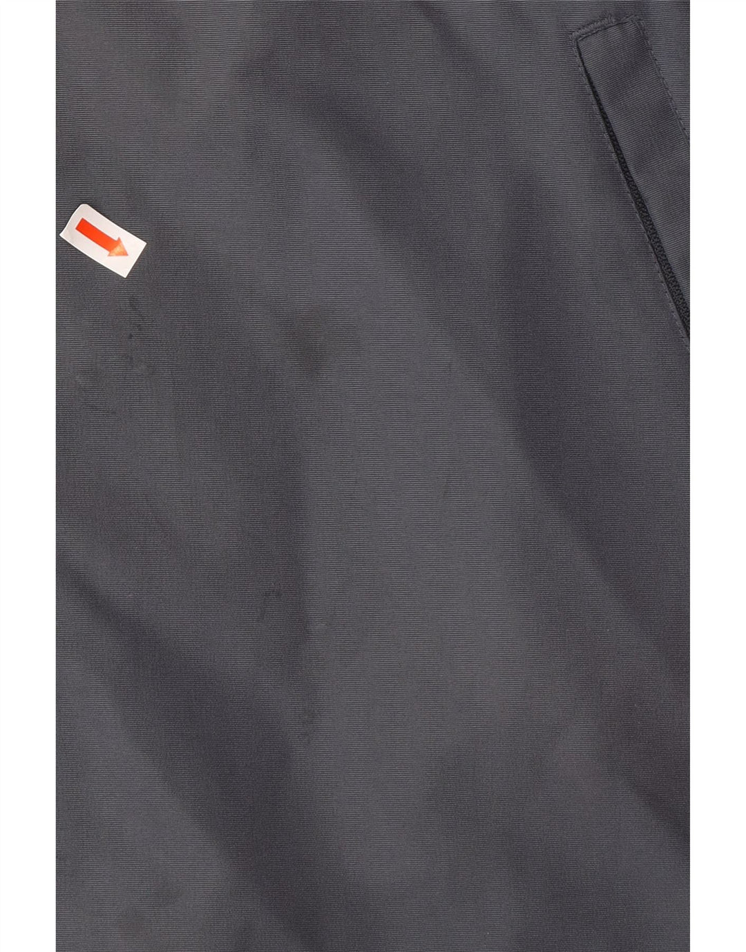 Giacca a vento con cappuccio da uomo ADIDAS UK 44/46 grande grigia