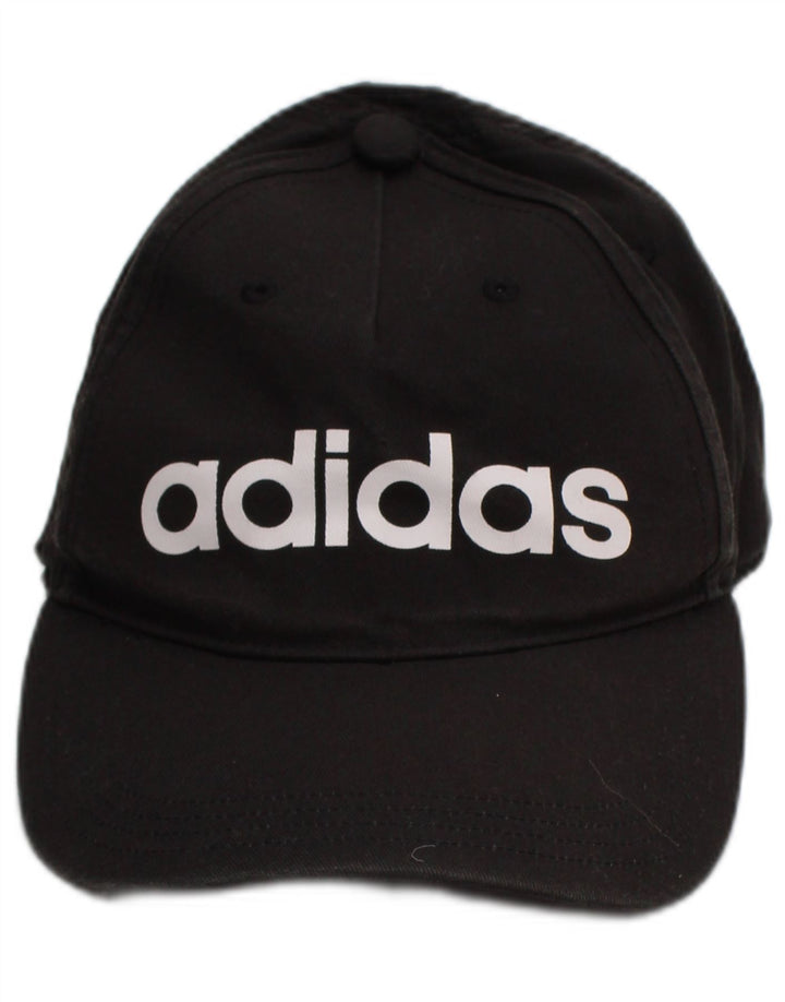 ADIDAS Mens Graphic Baseball Cap One Size Black Polyester Sports