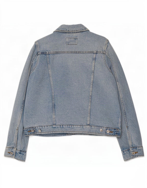 Giacca di jeans da donna Marks & Spencer UK 14 Cotone blu medio