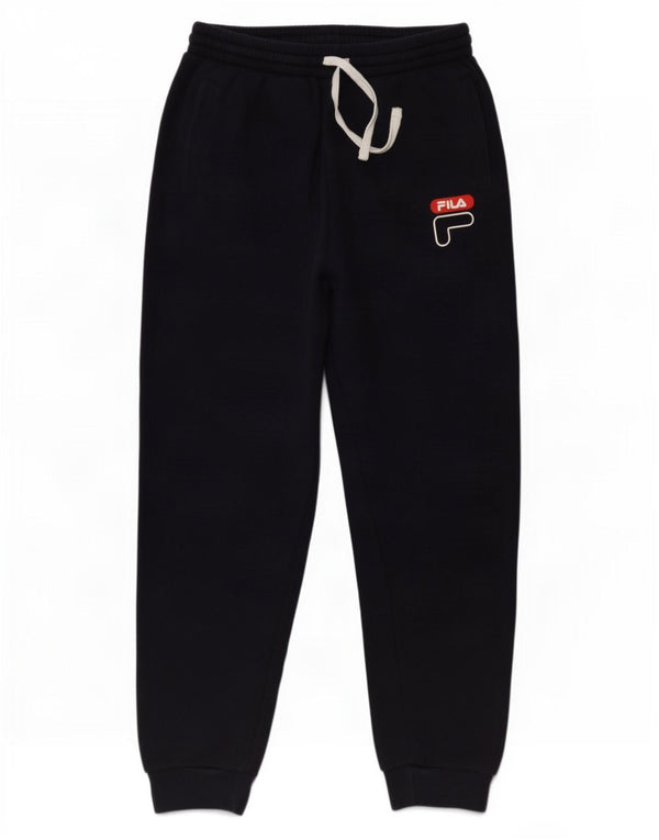 Fila Pantaloni da tuta da uomo Joggers Small Blu Navy Cotone