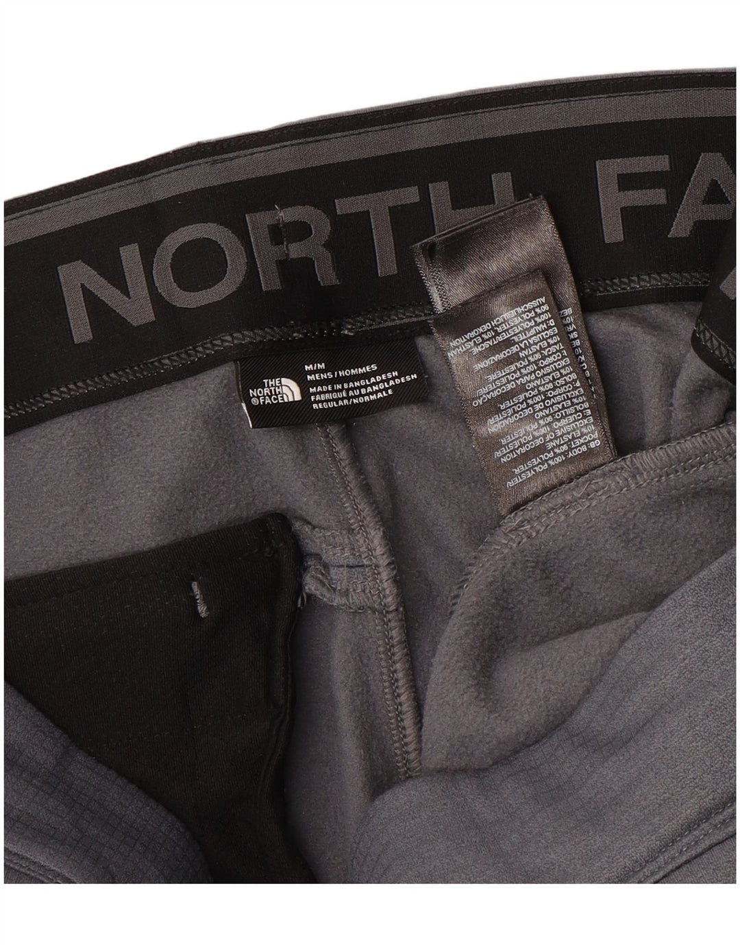 THE NORTH FACE Pantaloni da tuta da uomo Joggers Grigio medio Colorblock