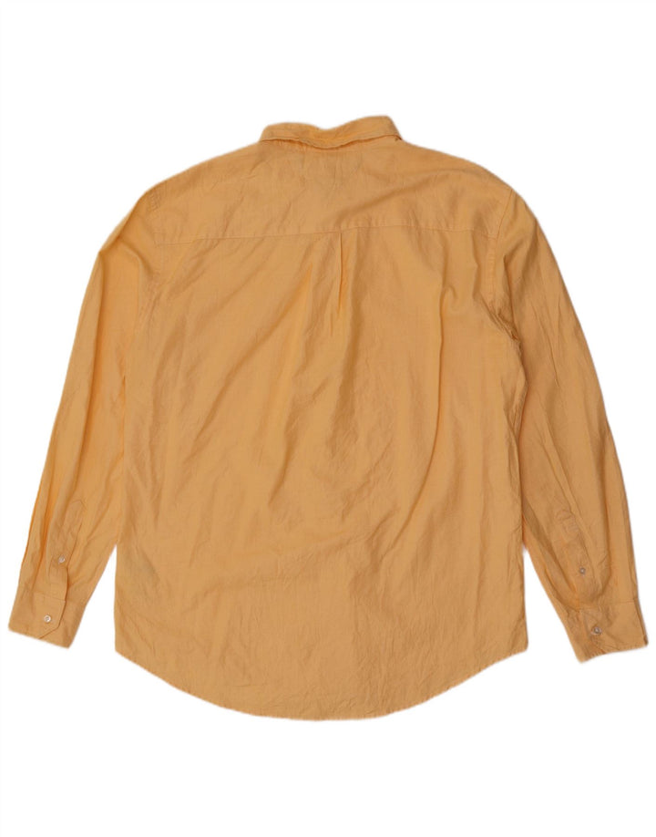 Camicia da uomo su misura Tommy Hilfiger XL gialla