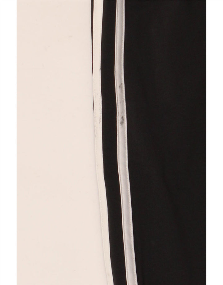 Pantaloni della tuta da ragazzo Adidas 11-12 anni in poliestere nero