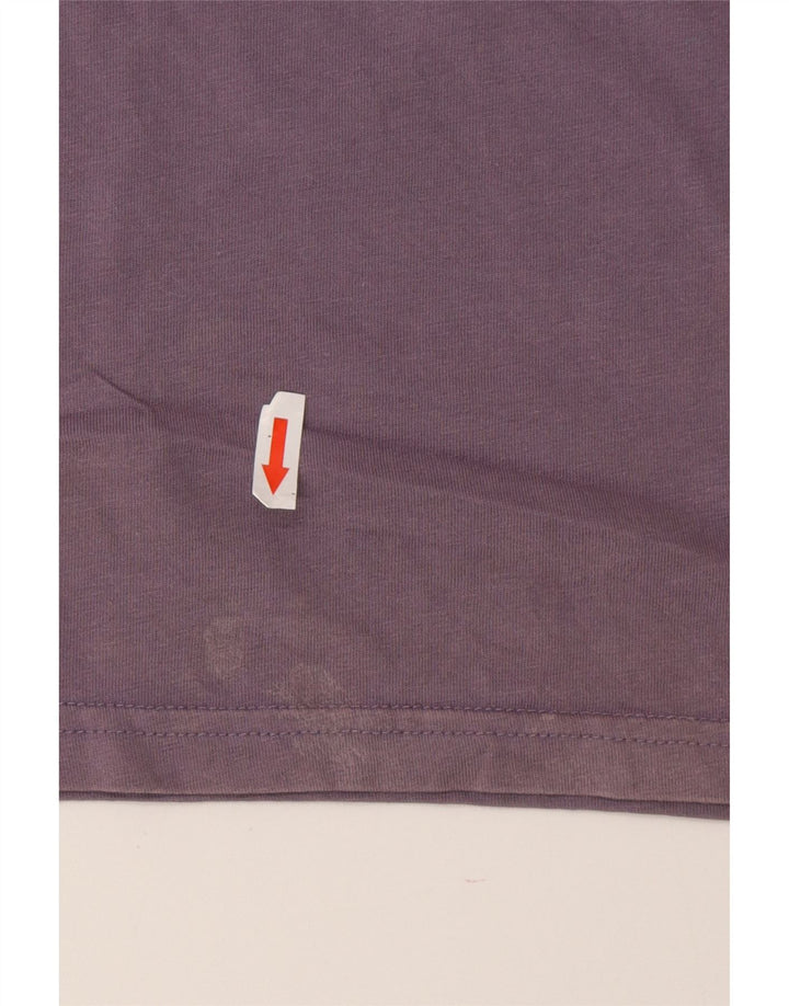 Maglietta grafica da uomo Billabong Top XL in cotone viola
