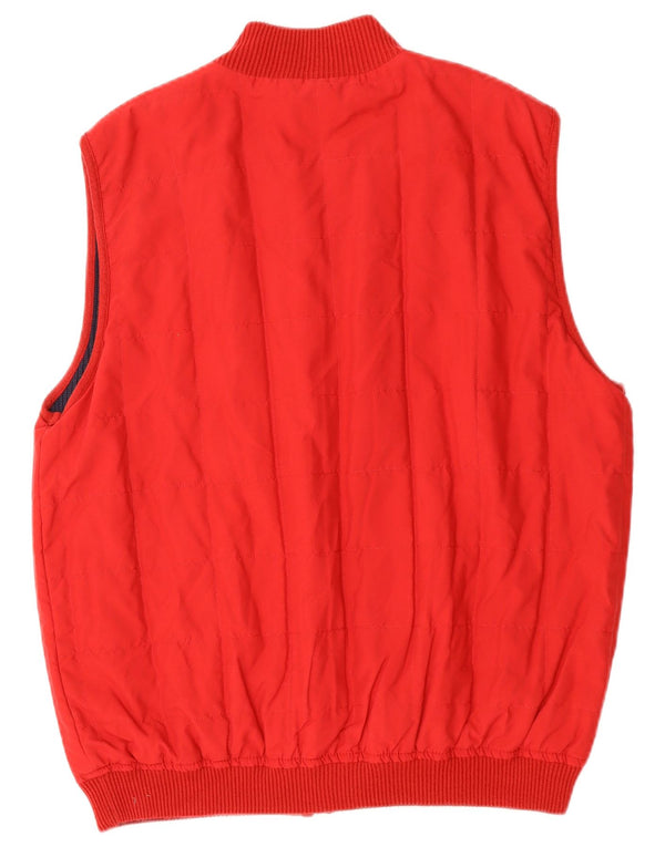 Gilet reversibile da uomo BOGGI IT 52 XL Rosso Poliacrilico