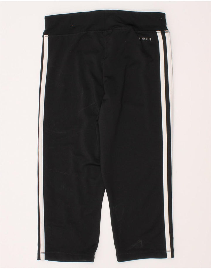 Leggings Adidas Climalite Capri per ragazze 11-12 anni medio poliestere nero