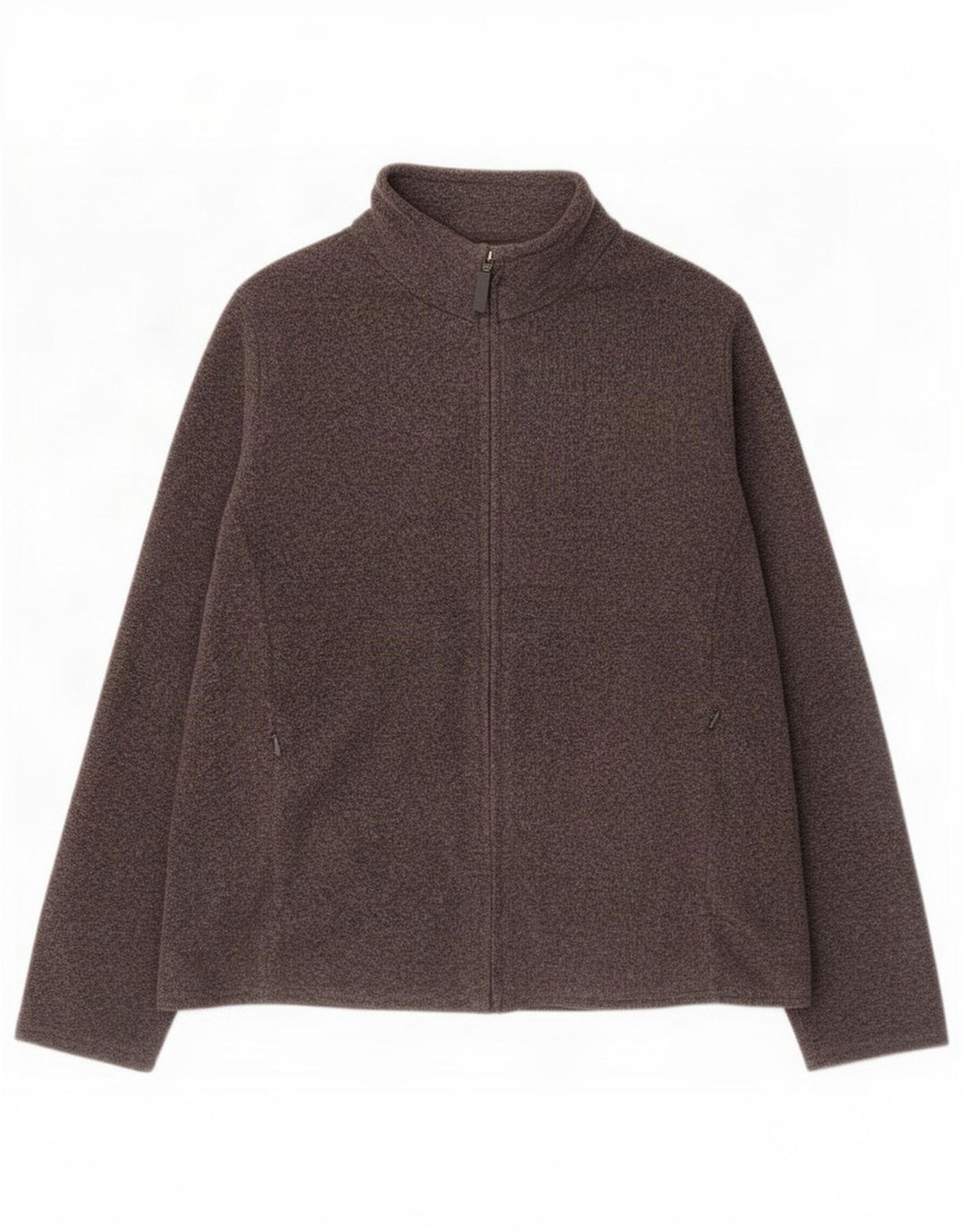 Giacca in pile da donna Marks & Spencer UK 18 XL poliestere grigio