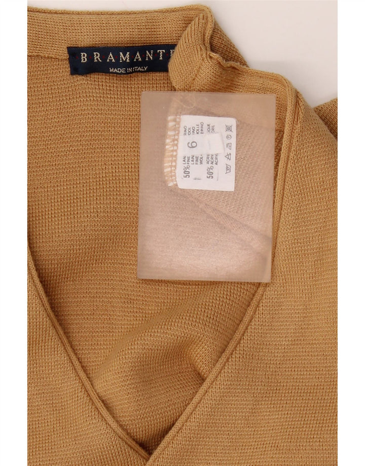 Gilet Uomo Bramante Beige Medio Lana