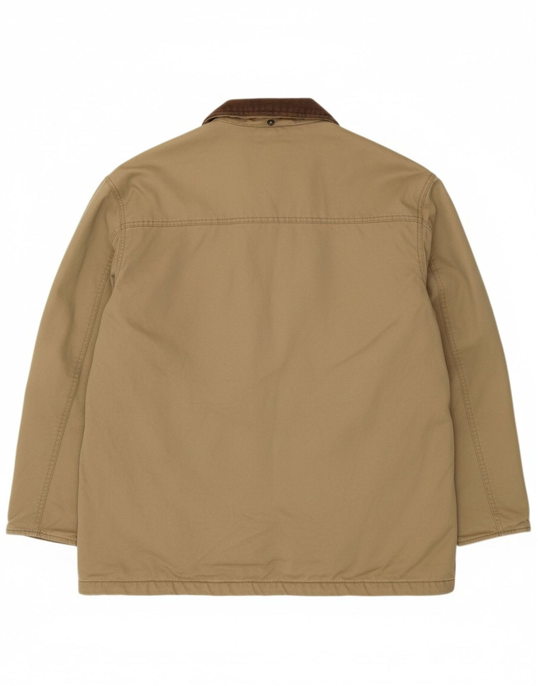 KARTEL Mens Utility Jacket UK 42 XL Beige Cotton