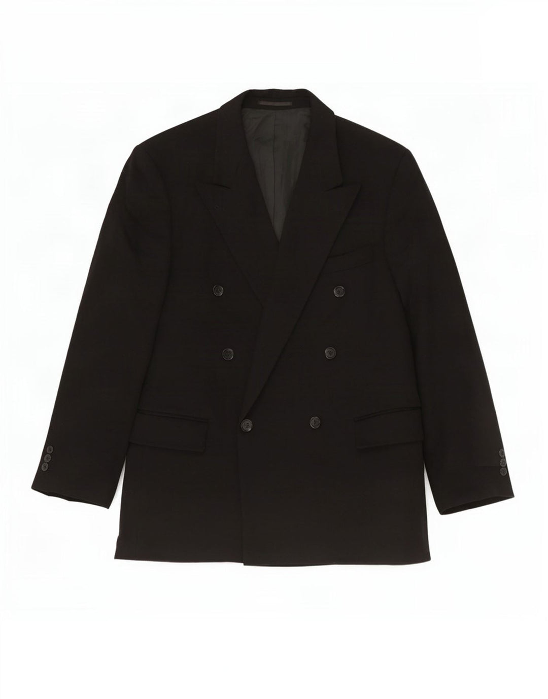 Giacca blazer doppiopetto da uomo Ing Loro Piona & Co. IT 54 2XL Nera