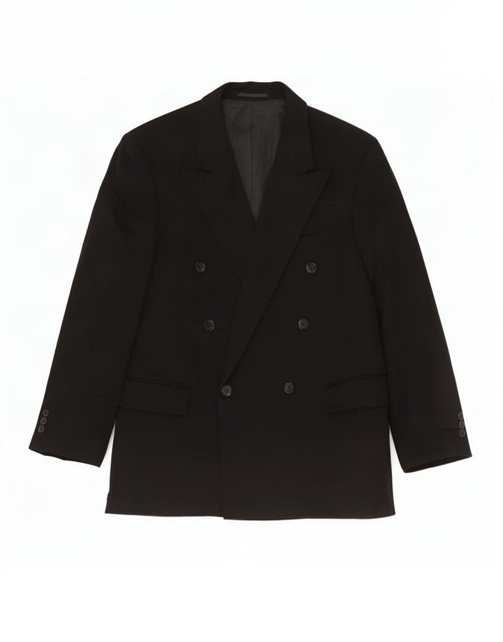 Giacca blazer doppiopetto da uomo Ing Loro Piona & Co. IT 54 2XL Nera