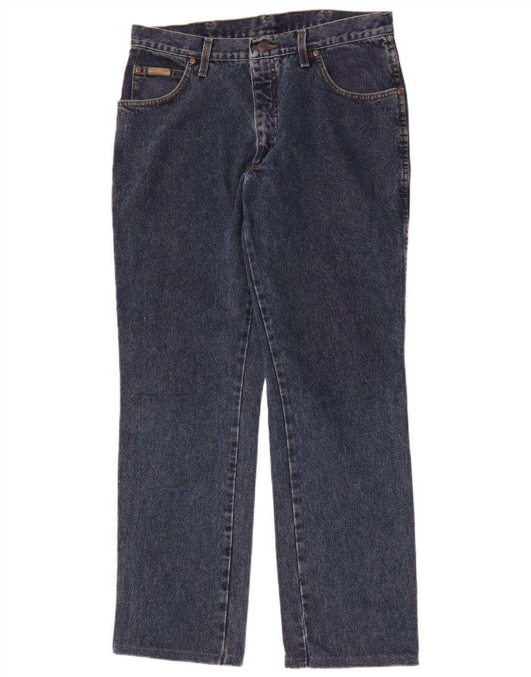 Jeans dritti da uomo Wrangler Texas W34 L32 cotone blu