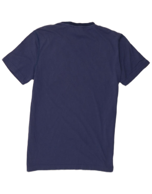 T-shirt grafica da uomo G-Star Top in cotone blu navy medio