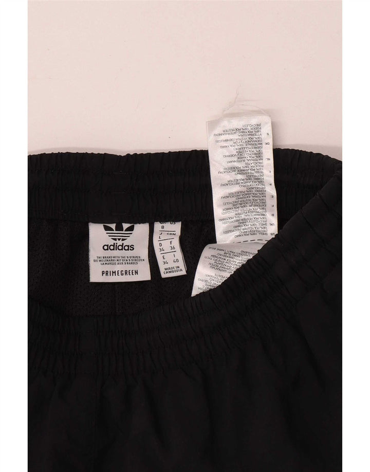 Pantaloncini sportivi da donna Adidas UK 8 Small poliestere nero