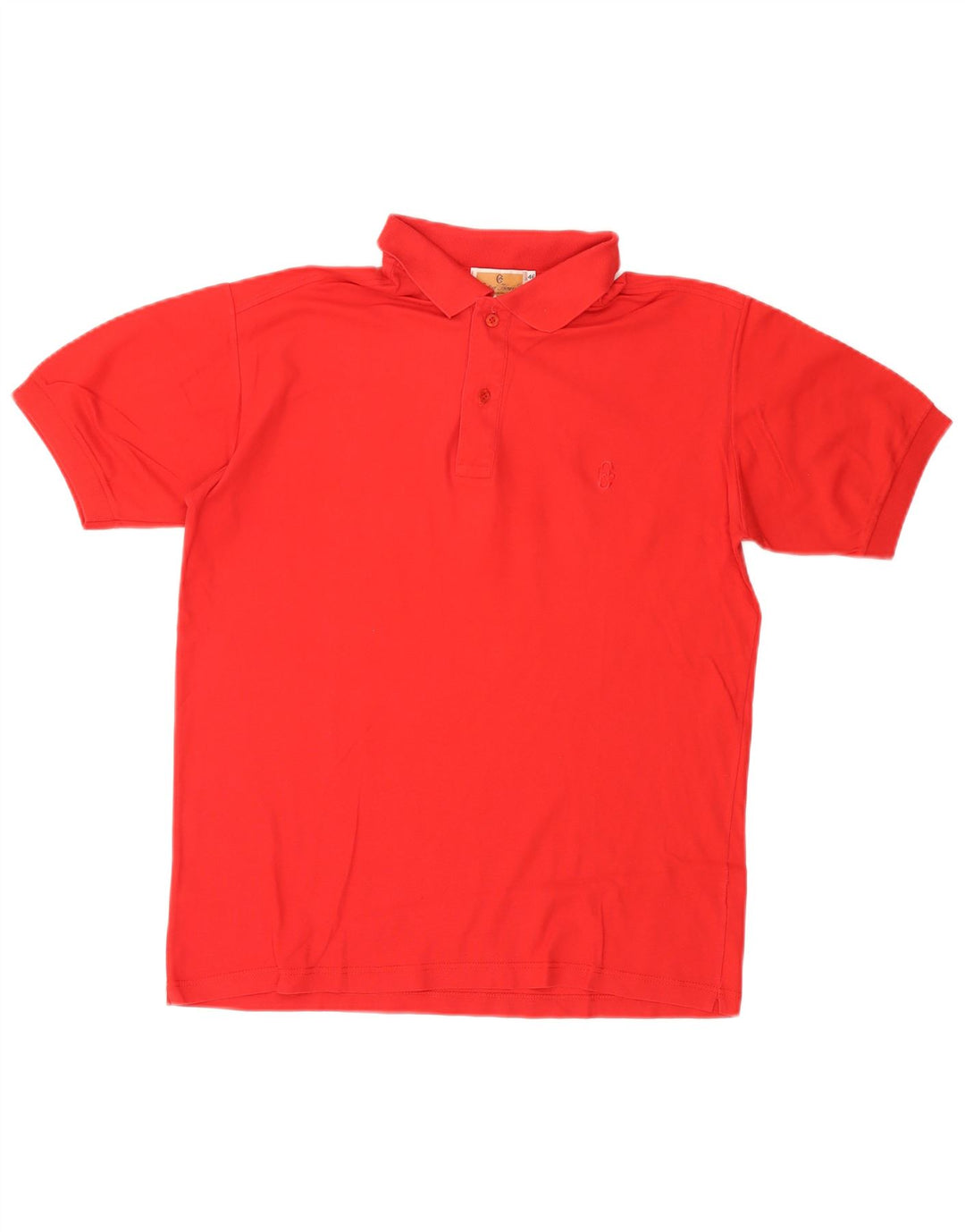 CONTE OF FLORENCE Mens Polo Shirt IT 46 Small Red