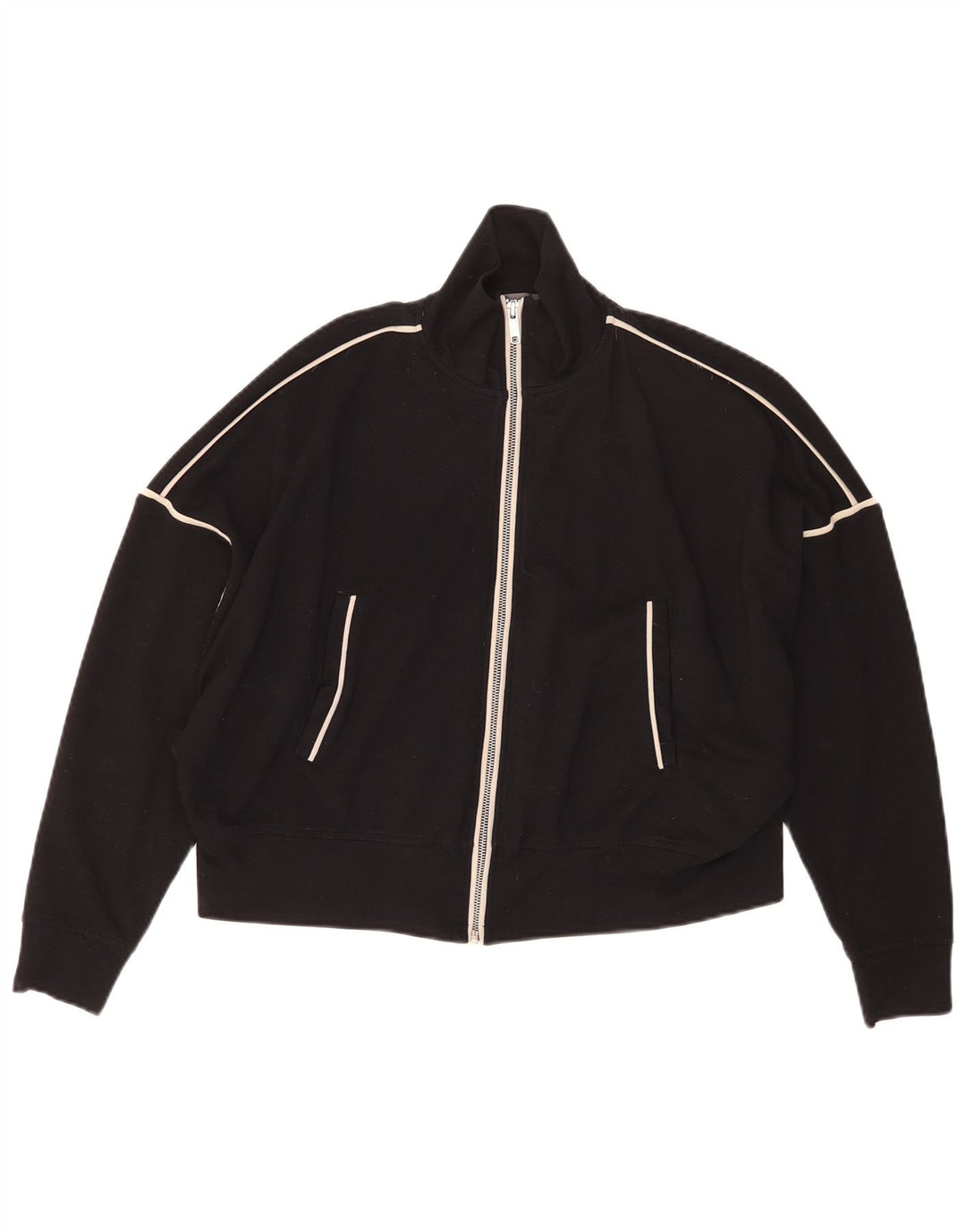 Giacca da tuta da donna MINT VELVET UK 16 Large Black Colourblock