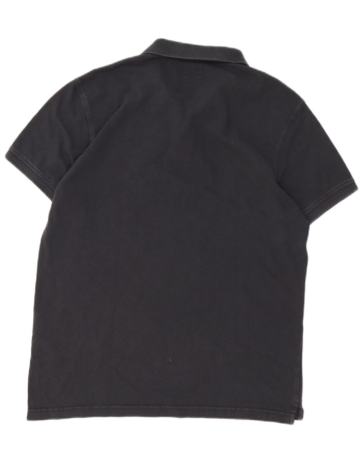 Polo Levi's Standard da uomo grande in cotone nero
