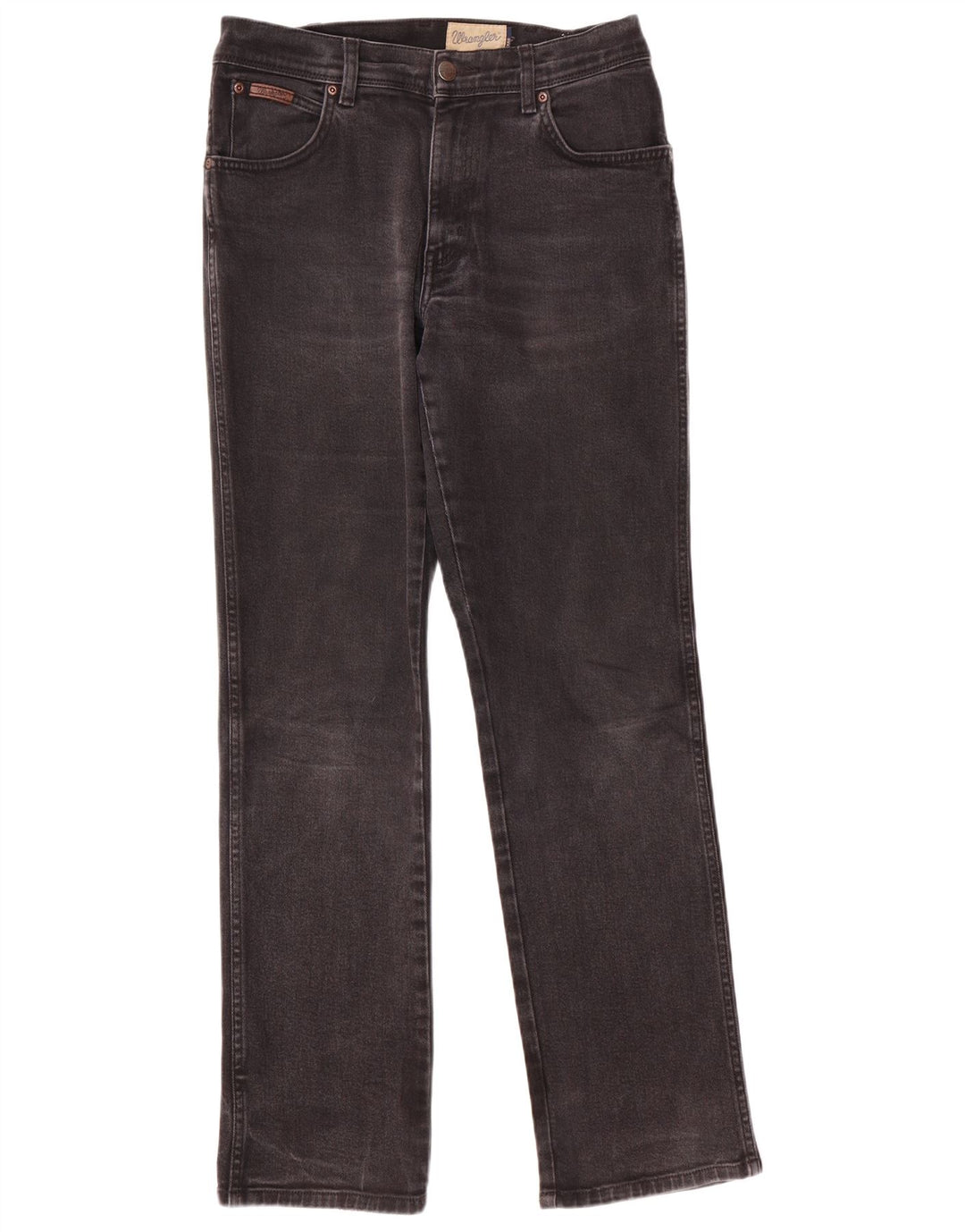 Jeans dritti da uomo Wrangler Texas W31 L32 cotone grigio