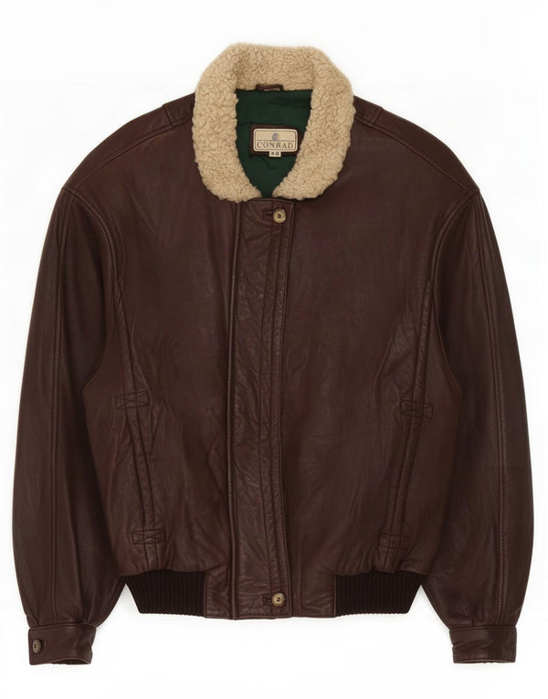Giacca in pelle da donna Conrad IT 48 XL Marrone