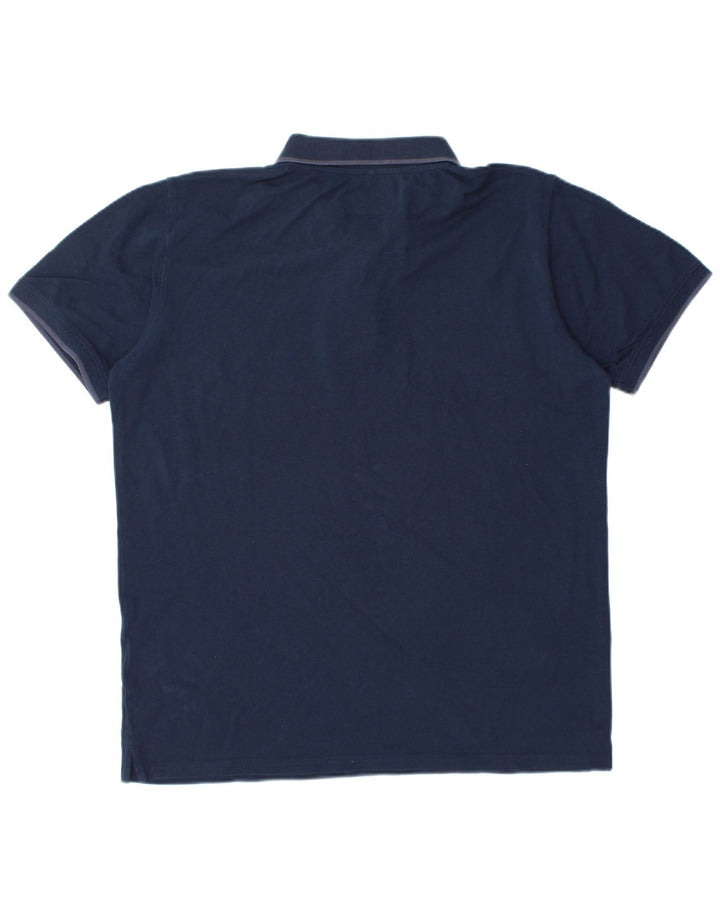 Polo CARRERA da uomo vestibilità regolare XL in cotone blu navy