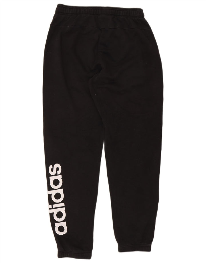 Pantaloni da tuta grafica da uomo Adidas Joggers medio cotone nero