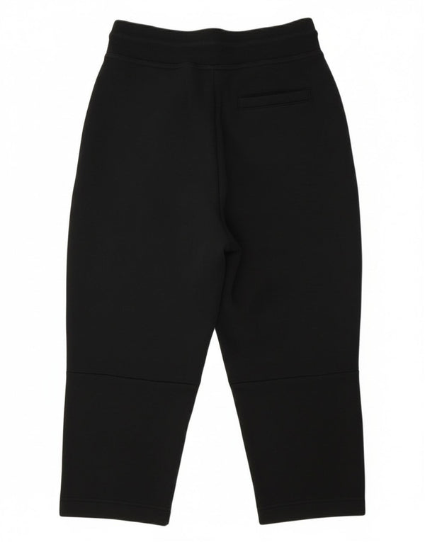 Pantaloni da tuta Nike Capri da uomo piccoli in cotone color block nero