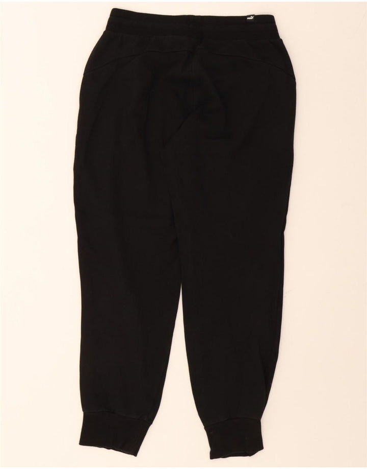 PUMA Mens Tracksuit Trousers Joggers Small  Black Vintage Puma and Second-Hand Puma from Messina Hembry 
