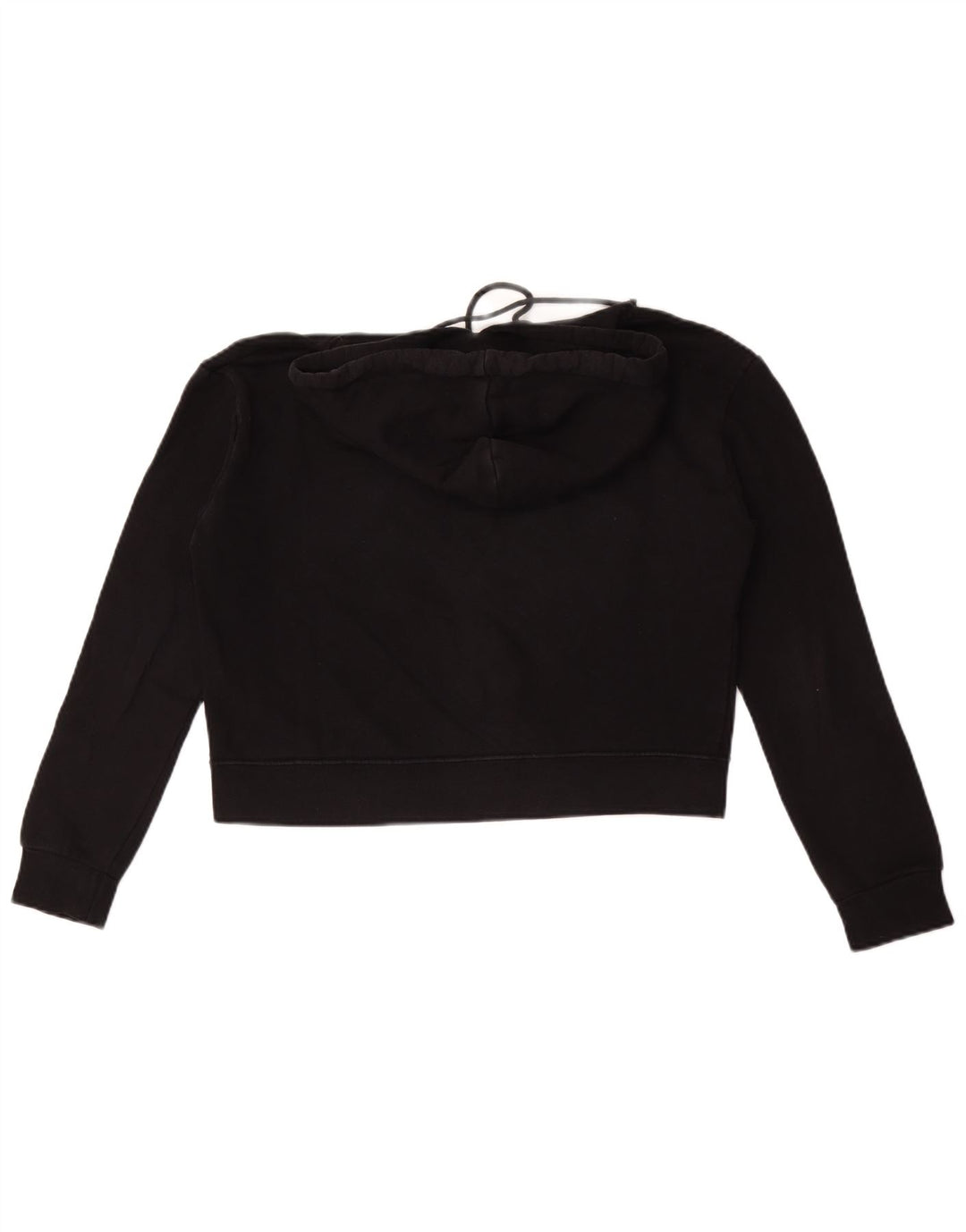 Maglione con cappuccio grafico da donna Crop Pyrex UK 14 cotone nero medio