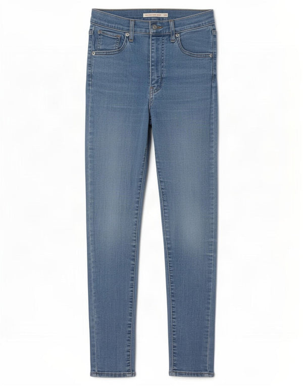 Jeans Levi's Mile High Super Skinny da donna W26 L30 cotone blu