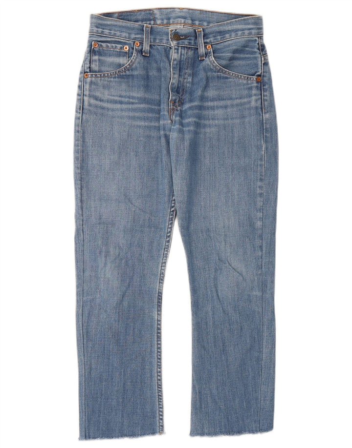 Jeans Levi's Uomo 516 Cropped W27 L25 Blu