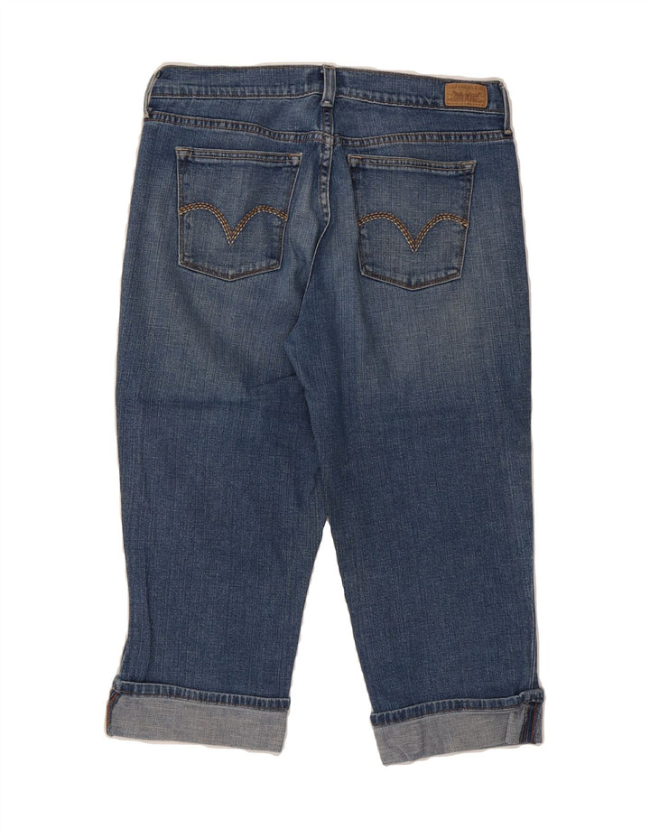 LEVI'S Womens 515 Capri Jeans US 10 Large W32 L20 Blue Cotton Vintage Levi's and Second-Hand Levi's from Messina Hembry 