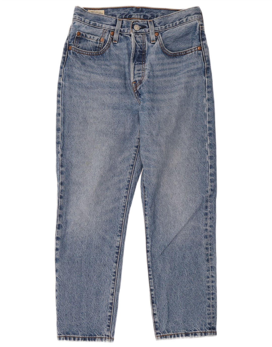 Jeans dritti Levi's 501 da donna W26 L26 cotone blu