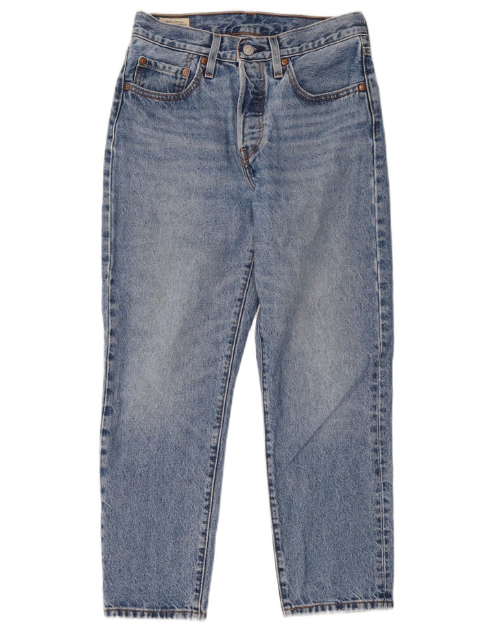 Jeans dritti Levi's 501 da donna W26 L26 cotone blu