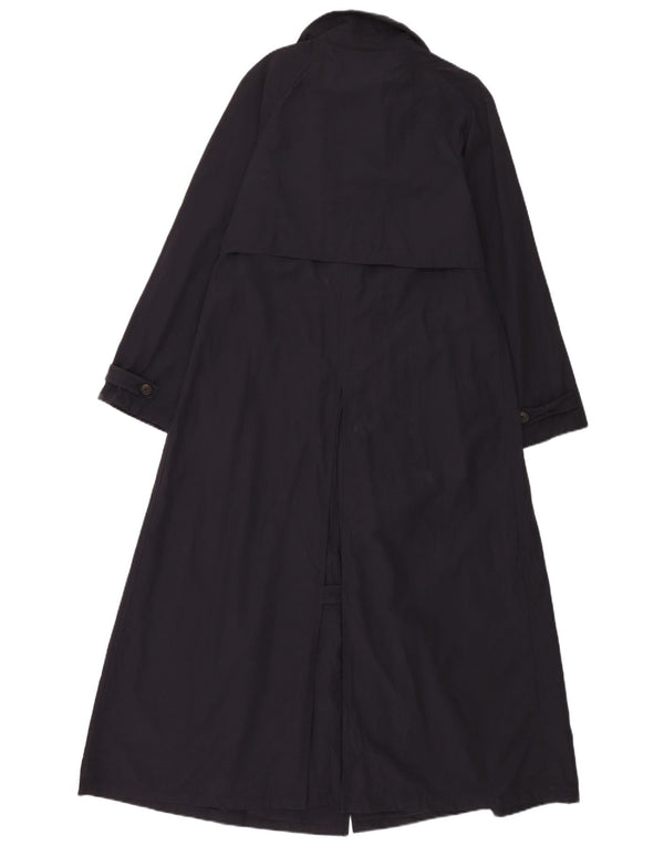 Trench doppiopetto da donna Hugo Boss EU 42 grande blu navy