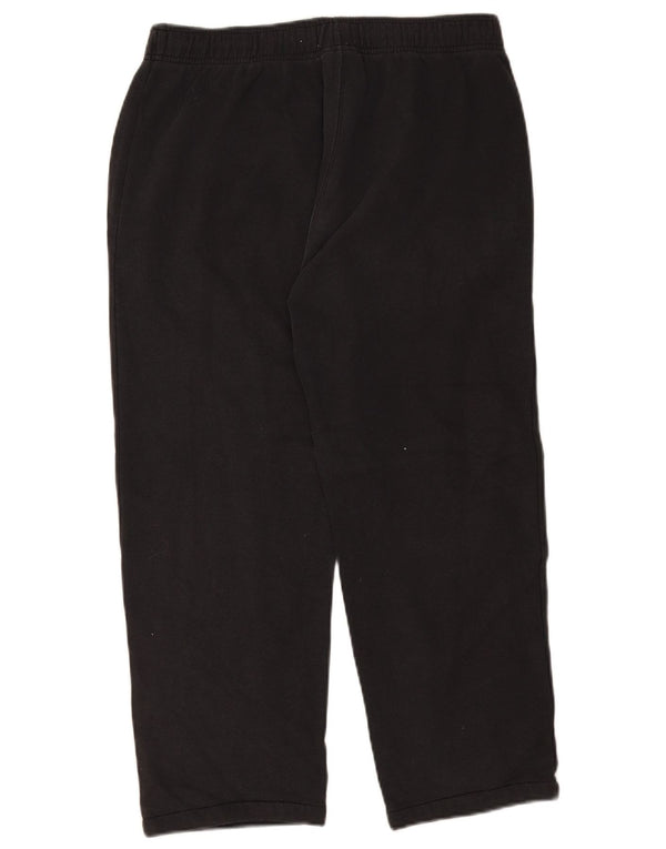 Pantaloni da tuta corti da uomo Champion grandi in cotone nero