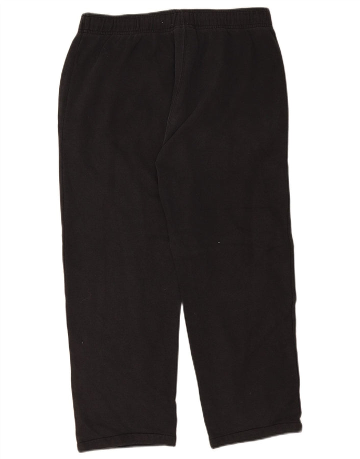 Pantaloni da tuta corti da uomo Champion grandi in cotone nero