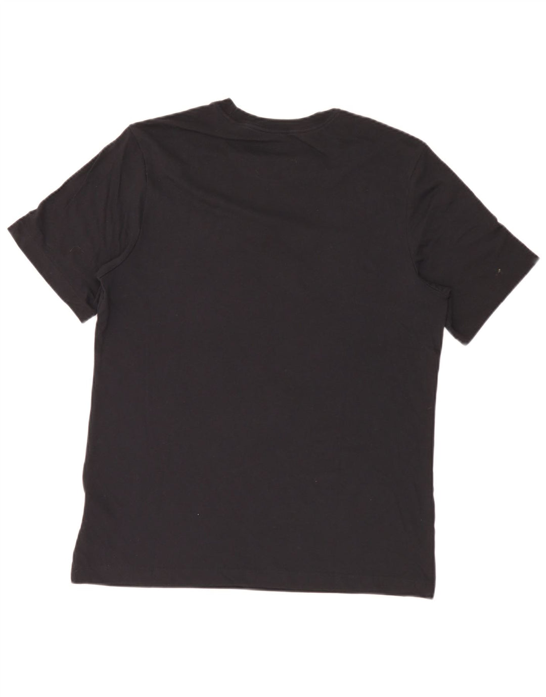 T-shirt grafica Nike Dri Fit da uomo in cotone medio nero