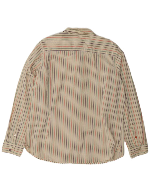 Camicia da donna Joules UK 18 XL Cotone a righe beige