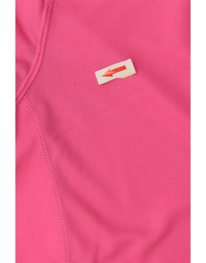 T-shirt da donna Adidas Top UK 8 Small rosa poliestere