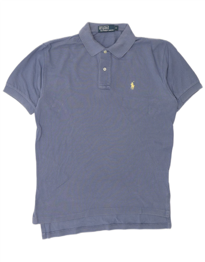 POLO RALPH LAUREN Polo Uomo Piccola Blu Cotone