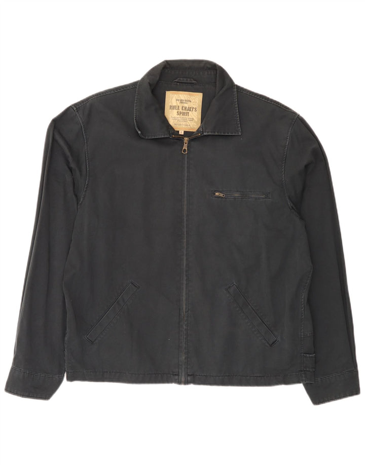 Giubbotto bomber da uomo Rifle UK 42 XL Cotone blu navy