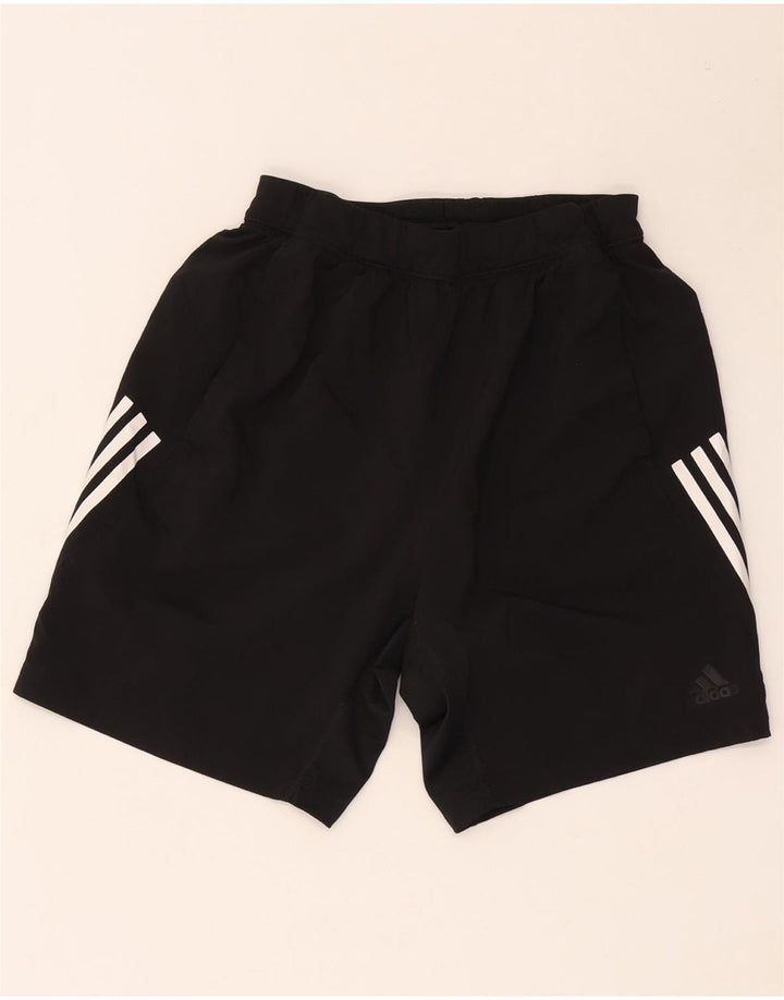 Pantaloncini sportivi Adidas Climalite da uomo di colore nero medio