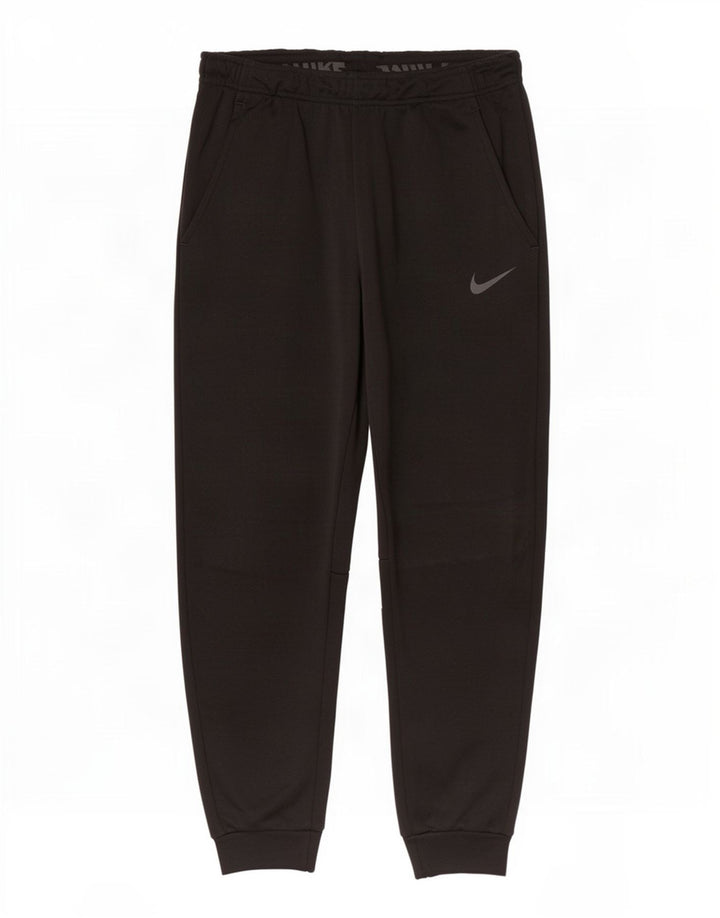 Pantaloni da tuta da uomo Nike Joggers grandi neri in poliestere