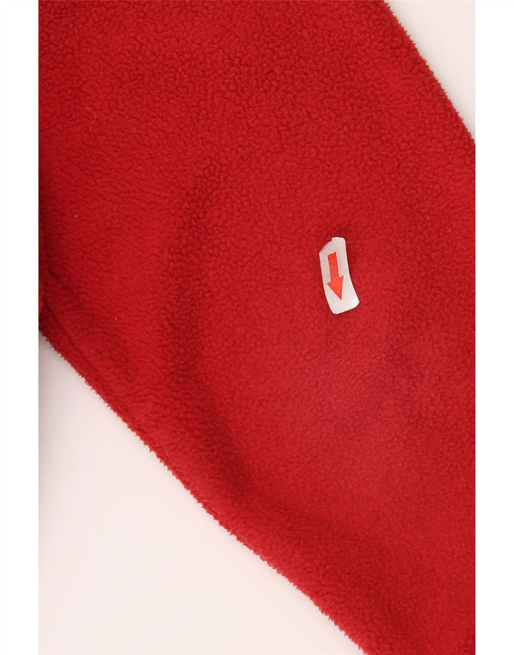 JACK WOLFSKIN Giacca in pile con fodera grafica per ragazze 8-9 anni Poliestere rosso