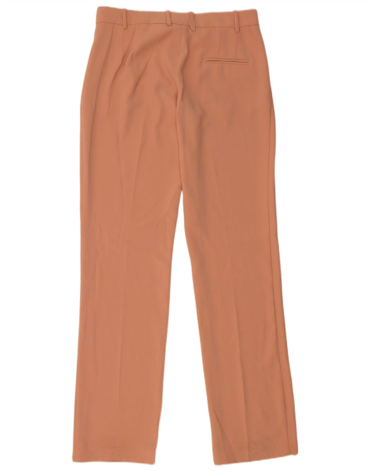 Pantaloni chino dritti da donna Zara medi W28 L34 poliestere rosa