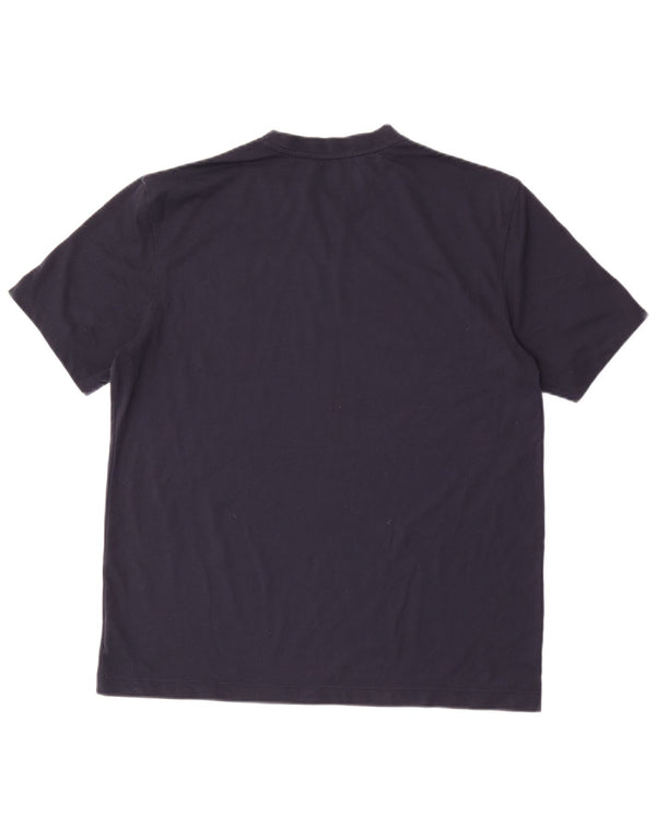 T-shirt da uomo Champion Top grande in poliestere blu navy