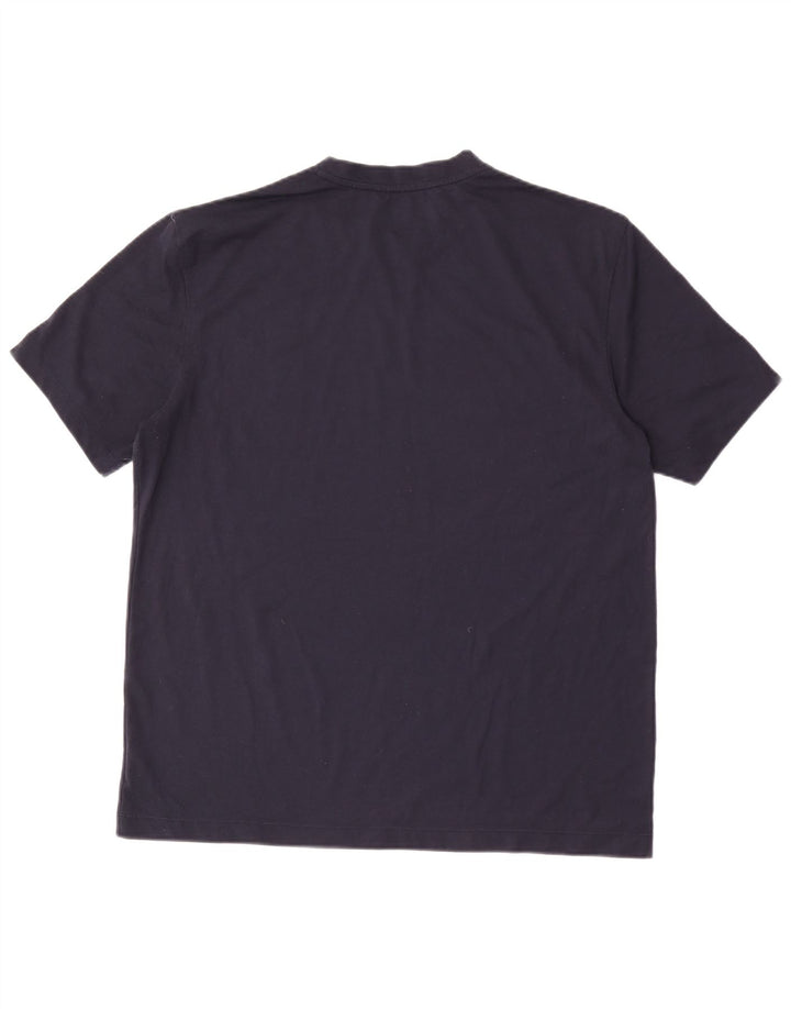 T-shirt da uomo Champion Top grande in poliestere blu navy